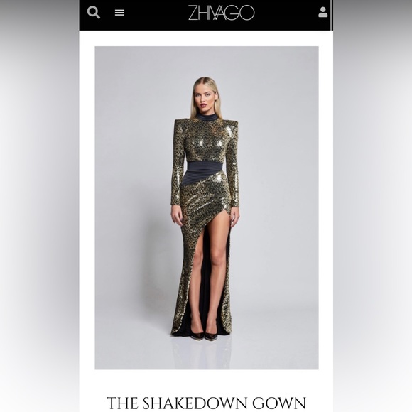 ZHIVAGO GOWN US/2 NWT - Picture 2 of 9